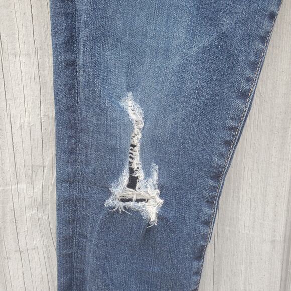 Adriano Goldschmied The Farrah High-Rise Skinny Ankle Women's Size 25R Blue Jean - Picture 6 of 14